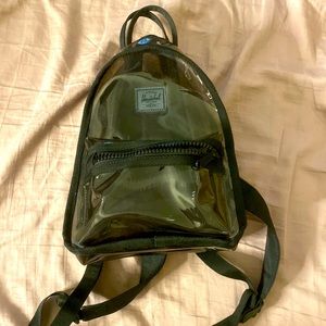 Herschel clear mini backpack